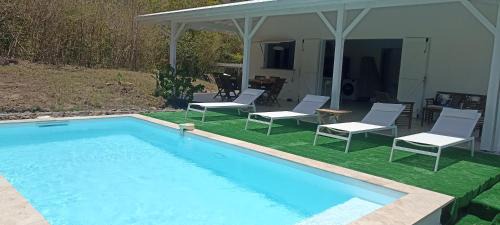 Le Marin Villa | Villa Kazadan - Piscine Privée - 5 min de la plage Cap Macré