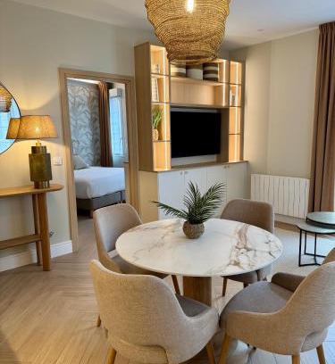 Trouville-sur-Mer Apartamento | Villa Léa, l'écrin du Fer à Cheval