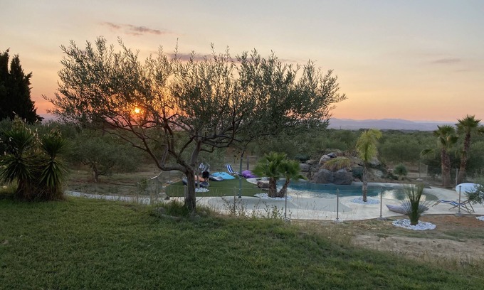 Montagnac Villa | Villa "L'Abricotier" para 2/4 personas