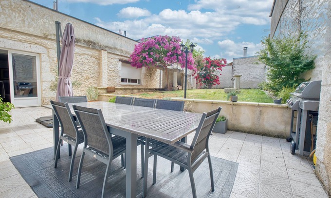 Eymet Villa | Villa L’Envie d’Eymet – Jardín, terrazas privadas, Wi-Fi, barbacoa, ideal para familias