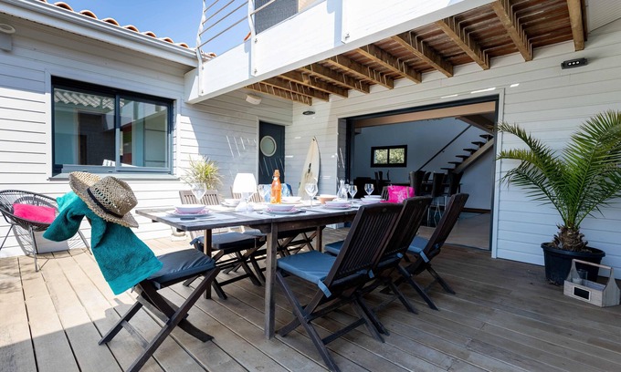 Hourtin-Plage Casa | Casa de estilo californiano Hourtin-plage a 50 m del océano