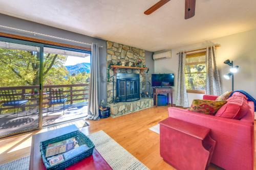 Maggie Valley Casa | Villa lAbri BBQ-Ready Maggie Valley Escape!