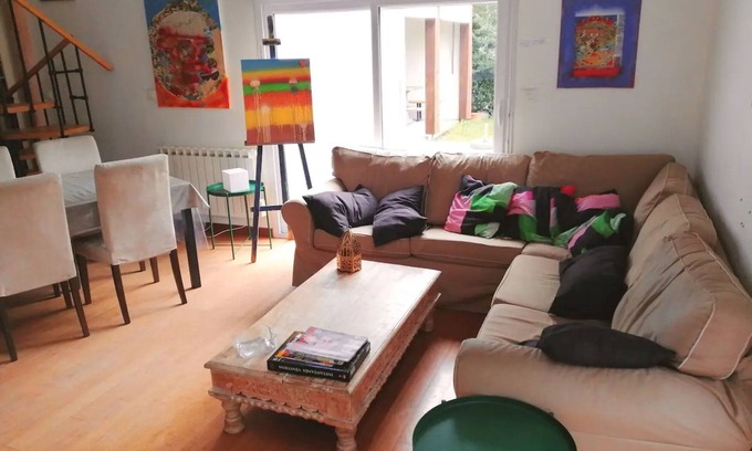 Chateau-la-Valliere Villa | Villa "Le Coin Du Bois En Touraine" con piscina climatizada privada, 3 terrazas privadas y Wi-Fi