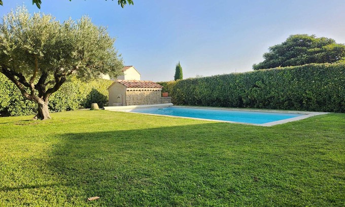 Beaumes-de-Venise Villa | Villa Leis Moelos à 5 Minutes à Pieds du Centre du Village