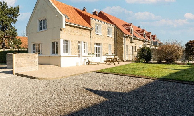 Wimille Casa | Villa les Aubépines en Wimille con jardín