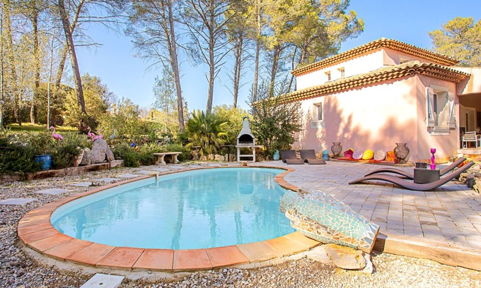 Draguignan Villa | Villa 'Les Clémentines' con piscina, jardín, terraza y Wi-Fi