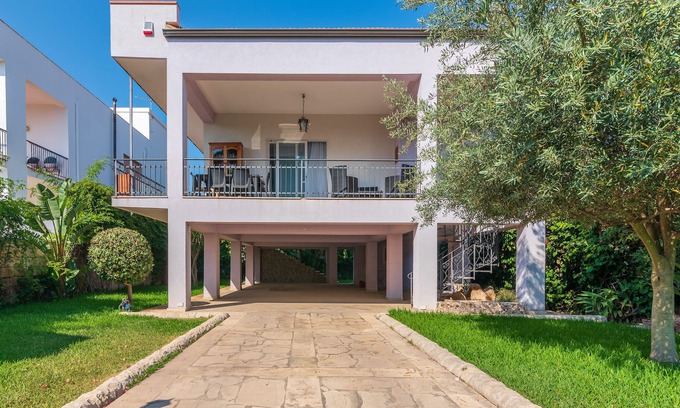 Fontane Bianche Villa | Villa "Lovely Villa" con jardín privado, terraza y Wi-Fi