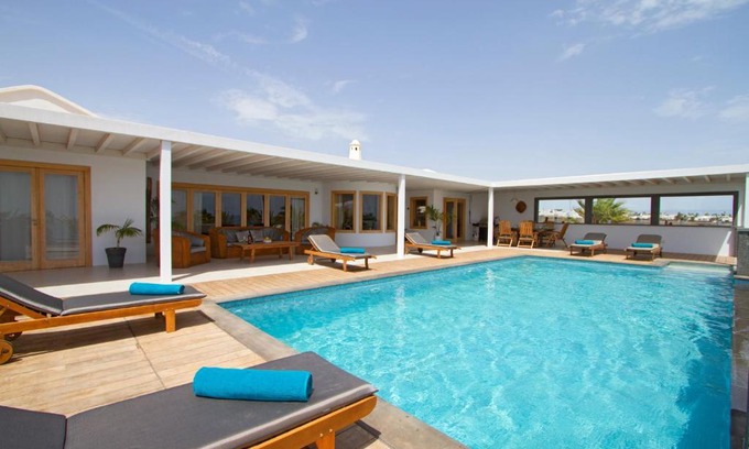 Tias Villa | Villa Luna Mar - Magnificent Sea Views - Private Pool - Hot Tub