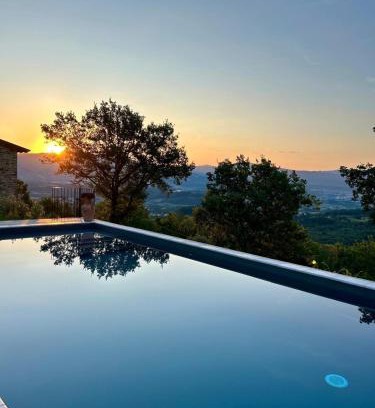 Porrena Casa | Villa Lux Poggelleri vista unica sul Casentino