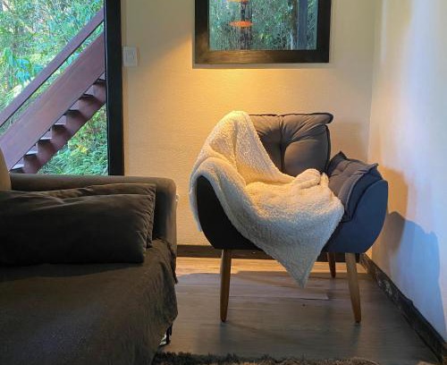 Campos do Jordao Casa | Villa Mantiqueira - Studio I - Com lareira e área verde