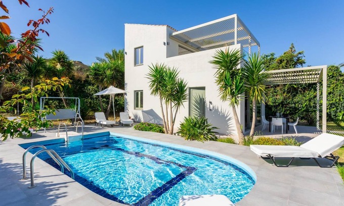 Maroulas Villa | Villa Michalis - Dos Habitaciones Villa, Capacidad 6