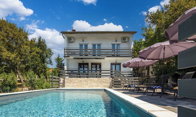 Smrika Casa | Villa Natali With Pool And Sea View, Šmrika, Croatia