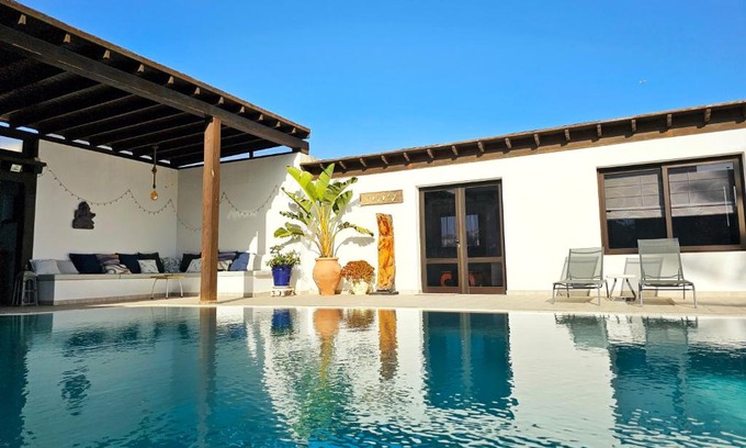 Nazaret Casa | Villa Nazoly, Oasis de Tranquilidad con Piscina Privada en el Corazón de Lanzarote