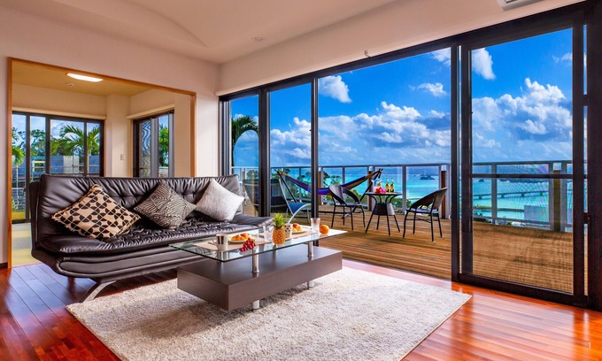 Nakijin Villa | Villa Ocean Bridge Kourijima