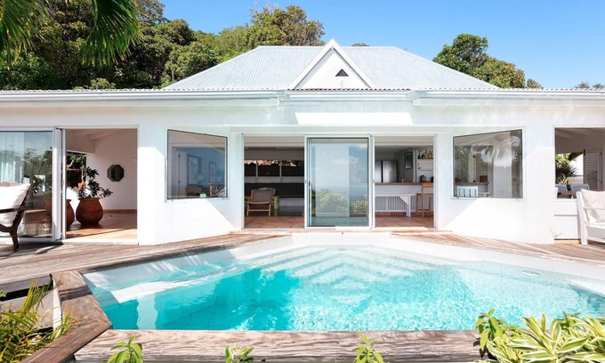 Devet Villa | Villa Oceana | Ocean View - Located in Tropical Vitet with Private Pool