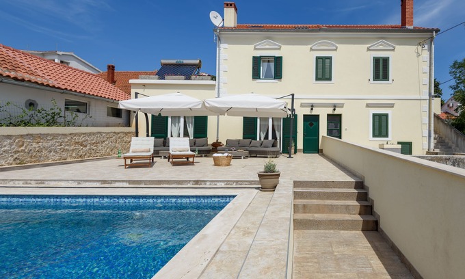 Ist Villa | Villa en la isla para 10 personas al lado del cristal ver