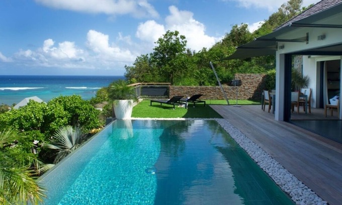 Petit Cul De Sac Beach Villa | Villa Open Space | Ocean View - Located in Wonderful Petit Cul de Sac with Private Pool