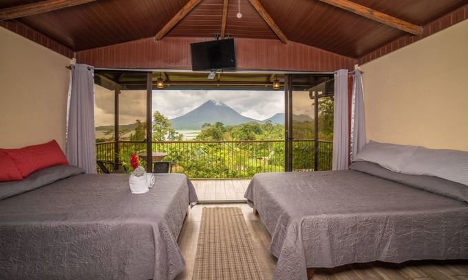 El Castillo Villa | Bungalow privado con vistas al volcán,