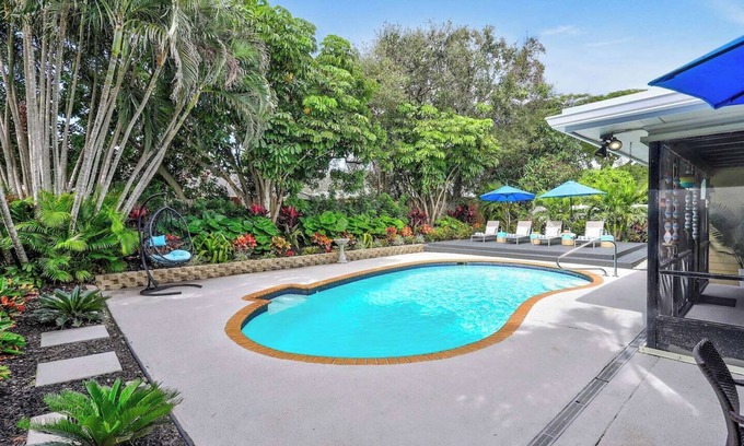 Hunt Club Casa | Villa Paradiso cerca de PGA Boulvard con una gran piscina privada