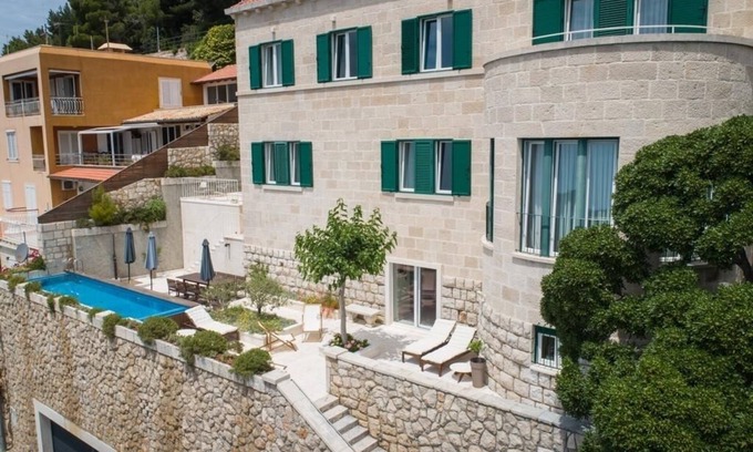Municipality of Dubrovnik Villa | Villa Paulina se encuentra en Dubrovnik mayoría Elite Residencial Barrio