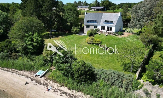 Arradon Casa | Villa pieds dans l’eau – Vue mer panoramique