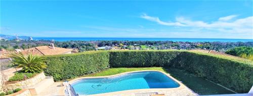 Biot Villa | Villa piscine avec magnifique vue mer panoramique