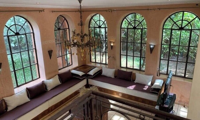 Ida Ougourd Casa | Villa piscine chauffée PV,Clim,3sdb,4ch,Staff disp