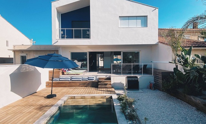 Carnon-Plage Villa | Villa Premium Avec Piscine à 1 Minute à Pied de la Plage !