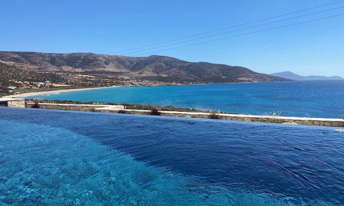 Agiassos Villa | Villa Prestige à Naxos - Cyclade - Luxury, Private Pool, Sea View and Beach Walk