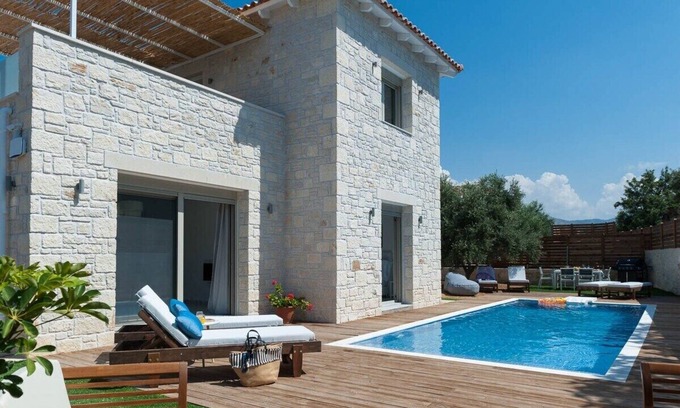 Pagkalochori Villa | Villa Prima - With Private Heated Pool
