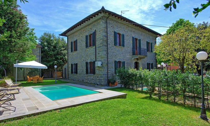 Camucia Villa | Villa en Cortona con 5 habitaciones, capacidad 9