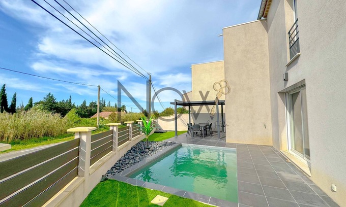 L'Isle-sur-la-Sorgue Villa | Villa Récente Avec Piscine au Pied du Luberon !