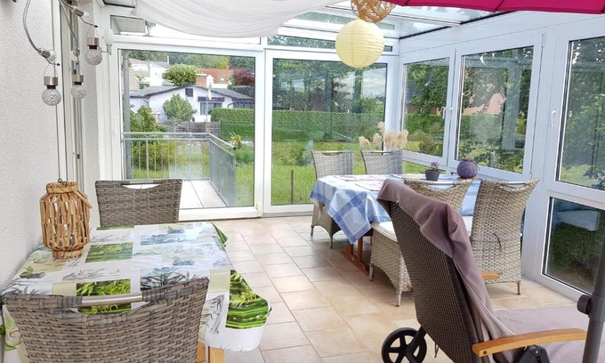 Koserow Apartamento | Villa Romantica - großer Wintergarten - 300m Strand