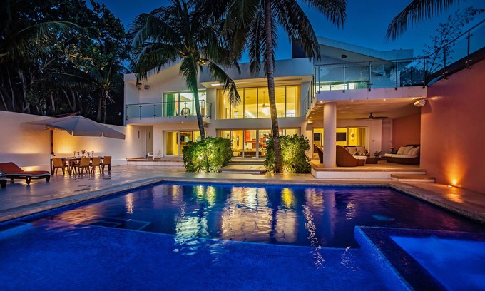 Cozumel Villa | Villa RosMar - Luxury Beachfront House w/Private Pool + Lovely Sandy Beach
