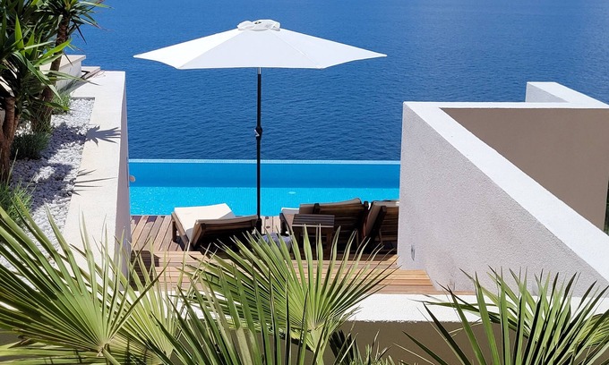 Marusici Apartamento | Villa Ruzmarina, 1 minuto a pie de playa pintoresca, tremenda vista
