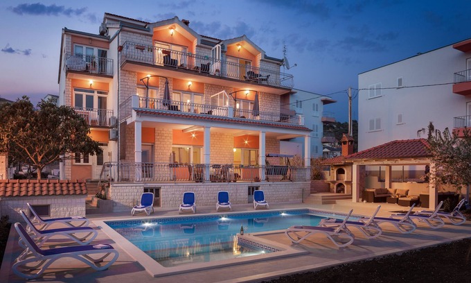 Poljica Apartamento | Villa S & B Matijas, Apartamento A6 con piscina