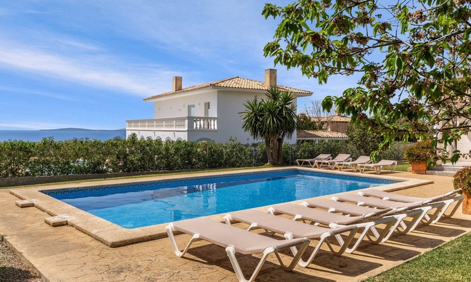 Badia Blava Villa | Villa 'Sa Torre' con vistas a la montaña, piscina privada y Wi-Fi