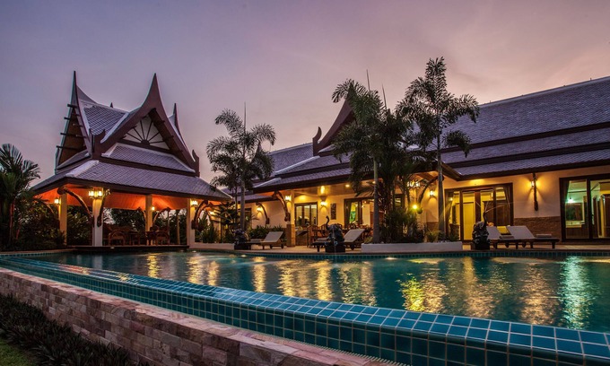 Nong Thale Villa | Villa Saifon 5 Bedroom Pool Villa