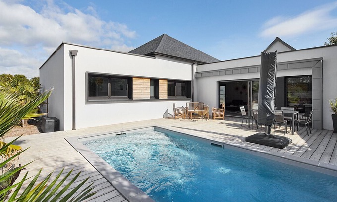 Benodet Villa | Villa Saint Nicolas - Private pool, near the sea