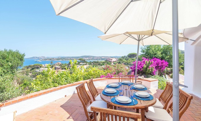 Porto Rafael Villa | Villa "Scorpion House" con vistas al mar, Wi-Fi, jardín y terraza