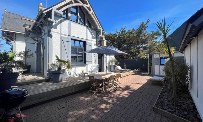 Batz-sur-Mer Villa | Villa vista al mar 50m Valentin-Wild costa playa Cerca de La Baule-Guérande-LeCroisic