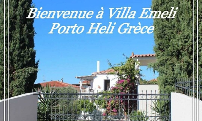 Porto Heli Casa | Villa sea view & near the center