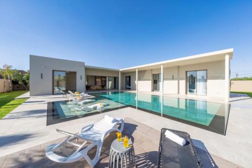 El Aggada Villa | Villa Seyana master, piscine privée, sans vis à vis