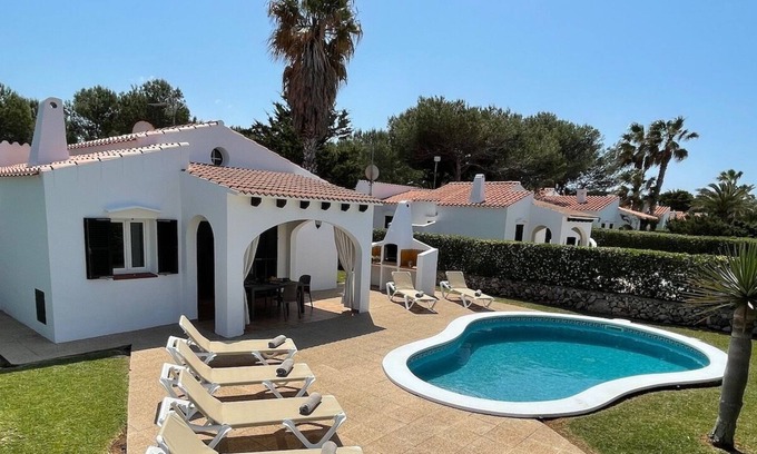Cap d'Artrutx Villa | VILLA SIGFRID ATRACTIVA VILLA FAMILIAR PARA 8 PERSONAS - 10% DTO. EN MAYO/JUNIO
