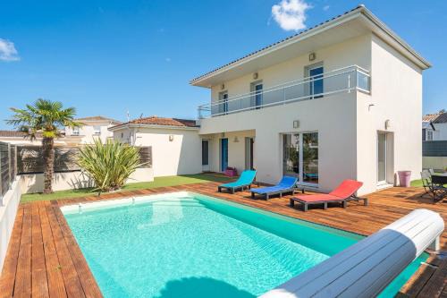 Vaux-sur-Mer Casa | Villa Sigiriya - Maison de la mer