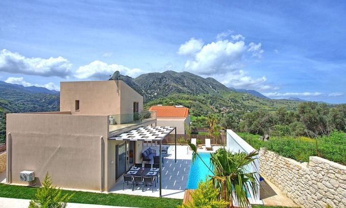 Filaki Villa | Villa en Káto Póros con 2 habitaciones, capacidad 6