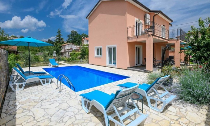 Trinajstici Casa | Villa Slava with swimming pool in Matulji, Opatija