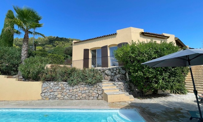 Le Tignet Villa | Villa 3 Chambres , Avec Piscine et vue Exceptionnelle mer et Montagnes