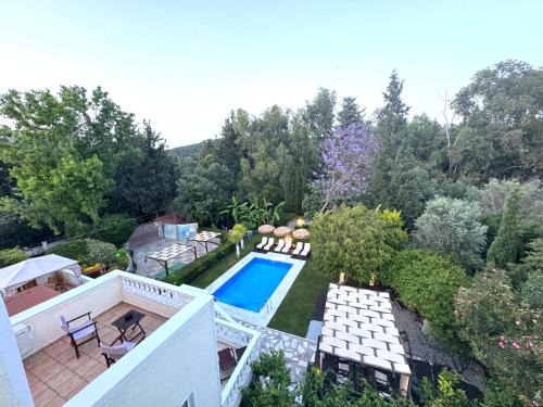 Filerimos Villa | Villa Small Paradise private pool, jacuzzi, BBQ, complete privacy