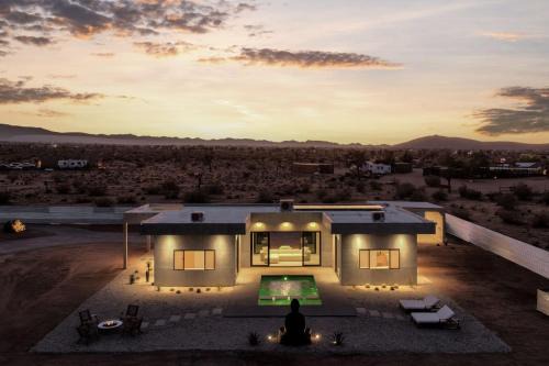 Joshua Tree Casa | Villa Solace by Fieldtrip Modern Desert Oasis w Pool